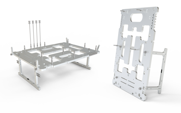 Open Benchtable (v2) - Black, Silver & Titanium